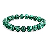 Crystal Vibe Malachite Bracelet for Protection
