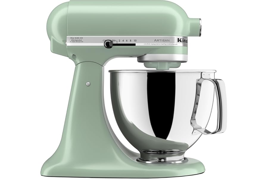 KitchenAid Artisan Series 5 Quart Tilt-Head Stand Mixer, KSM150PS, Cardamom