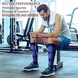 CHARMKING Compression Socks for Women & Men