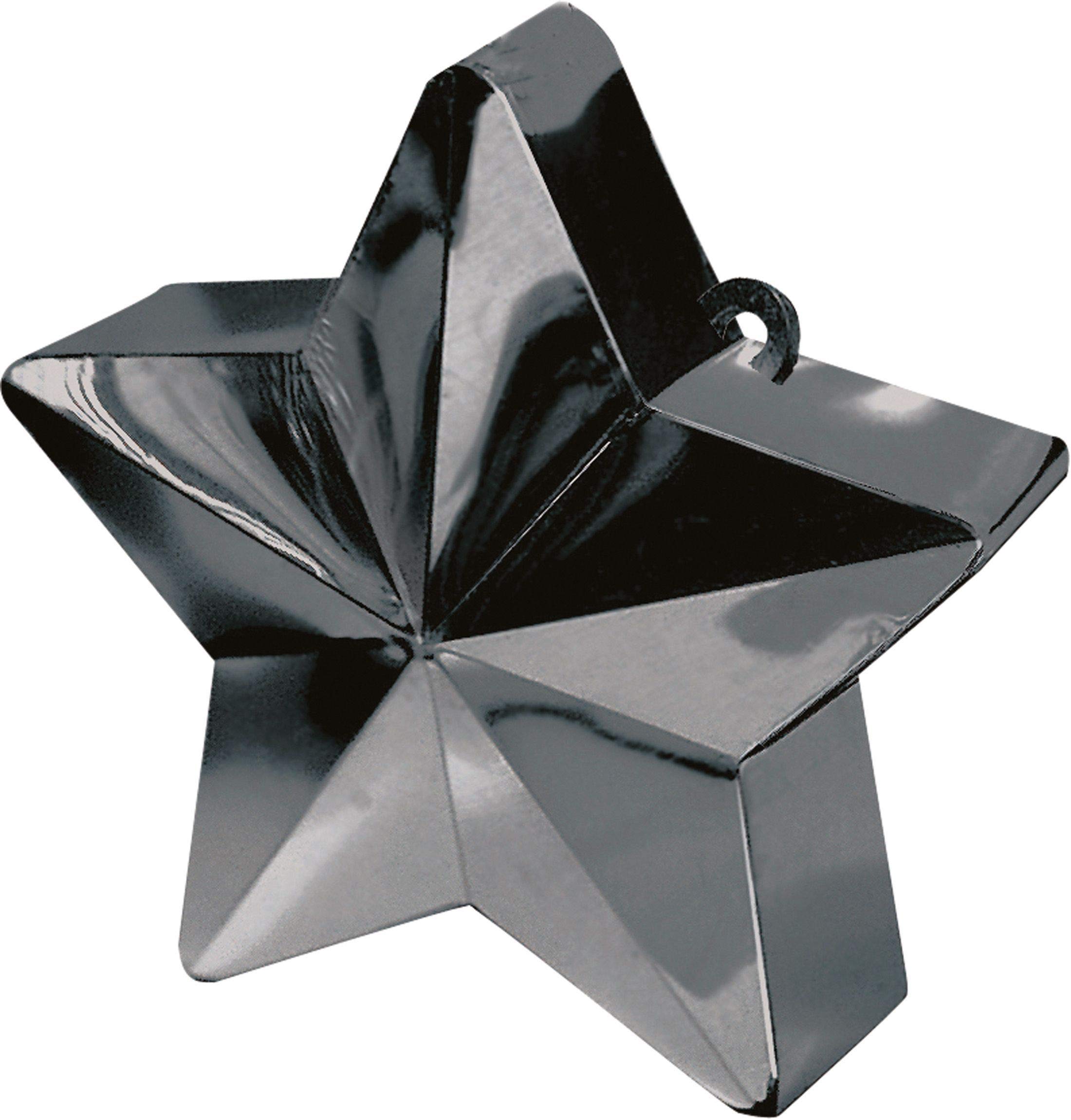 Amscan 117800-10 - Black Star Balloon Weight - 150g — image 1