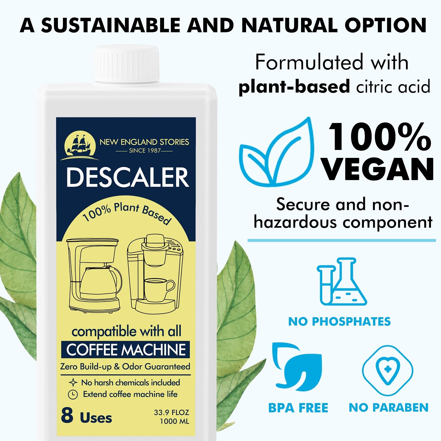 Mua 8 Uses Descaling Solution Compatible with Keurig, Nespresso