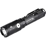 soonfire MX Series Tactical Flashlight 1060 Lumens Built-in a fast charging Micro-USB port 5 brightness Cree LED Waterproof F