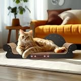 ComSaf Cat Scratcher Cardboard 67 cm Lounge Bed 2 in 1 Large Scratch Board view 3