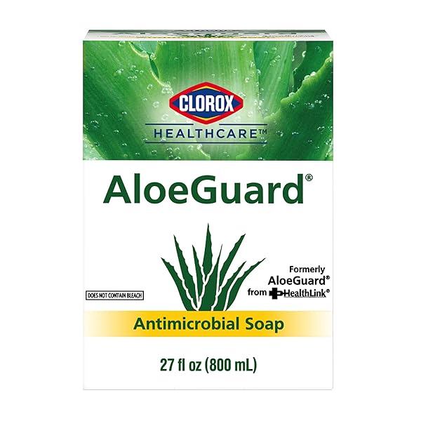 CLOROX HEALTHCARE ALOEGUARD ANTIMICROBIAL HAND SOAP REFILL BAG...