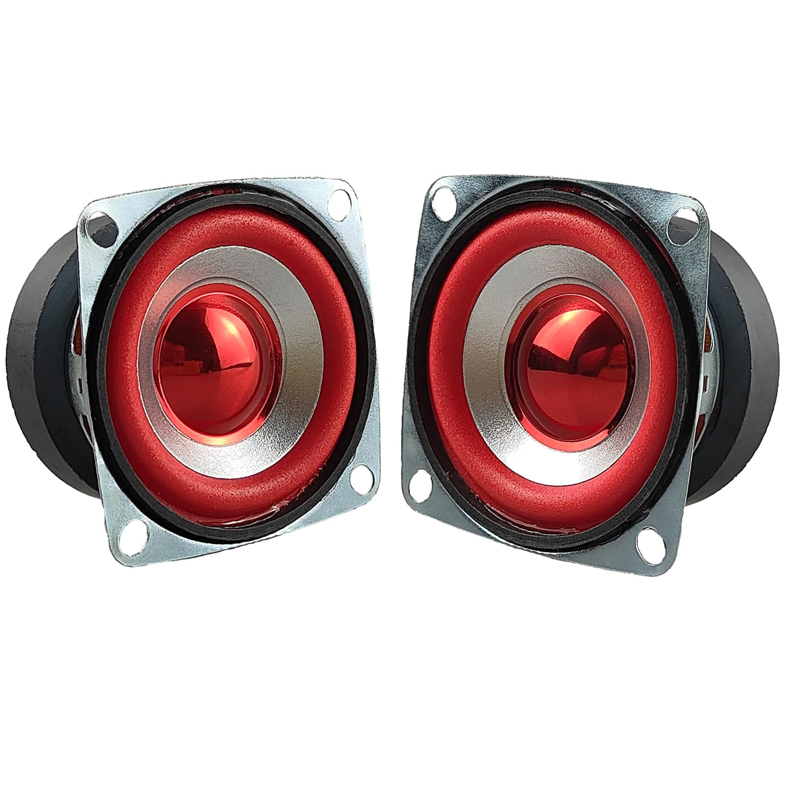 Gikfun 2" 4Ohm 5W Full Range Audio Speaker Stereo Woofer Loudspeaker for Arduino Replacement (Pack of 2pcs) EK1949