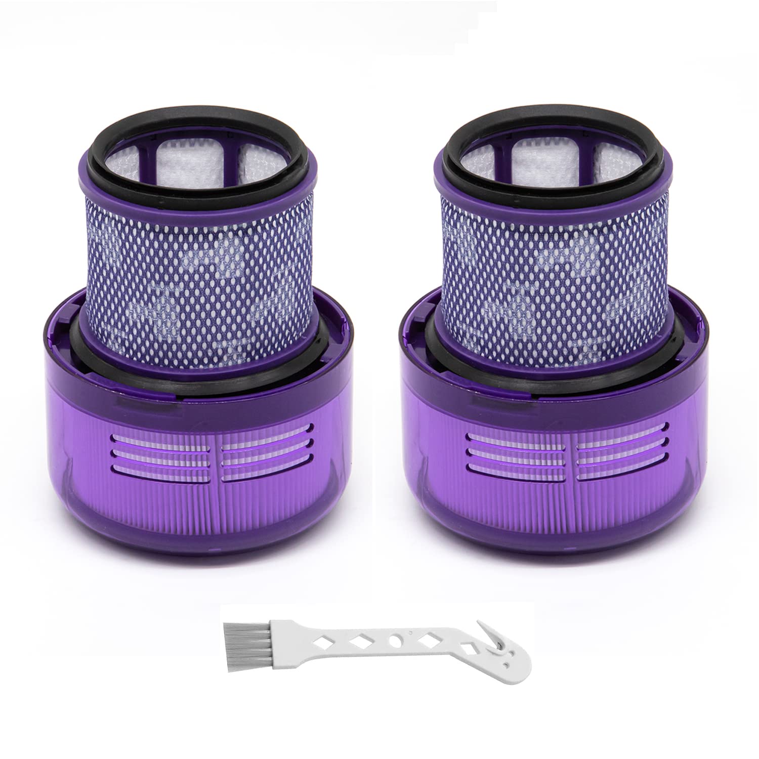 Photo 1 of 2 Pack Vacuum Filters Replacement Parts Compatible with Dyson V11 SV16 Outsize Vacuum, Compare to Part 970422-01