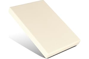 MOONLIGHTFAMILY 100% Organic Cotton Pack and Play Mattress, 38"x26" Pack n Play Mattresses with Pure Cotton Cover & High Density Firm, Playpen Mattress for Travel