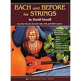 Amazon Com 110vn Bach And Before For Strings Violin 9780849734335 David Newell Books