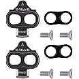 LOOK Cycle - X-Track Easy Cleats - Multidirektionaler Ausstieg - Ultrakompakt - Leichtgewicht - Winkelfreiheit 6° - Schuhplatten für MTB, kompatibel mit Allen SPD-Standardpedalen