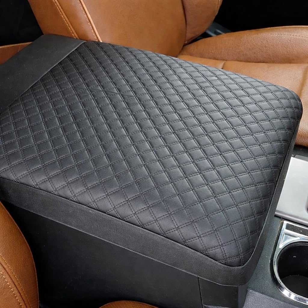 Replacement for Toyota Tundra Accessories Pickup Middle Center Console Lid Armrest Cover Interior