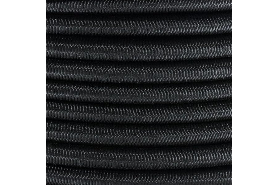 PARACORD PLANET Bungee Nylon Shock Cord 2.5mm 1/32", 1/16", 3/16", 5/16", 1/8”, 3/8", 5/8", 1/4", 1/2 inch Crafting Stretch S