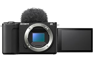 Sony Alpha ZVE10 II - APS-C Interchangeable Lens Mirrorless Content Creators’ Camera - Black - Body Only