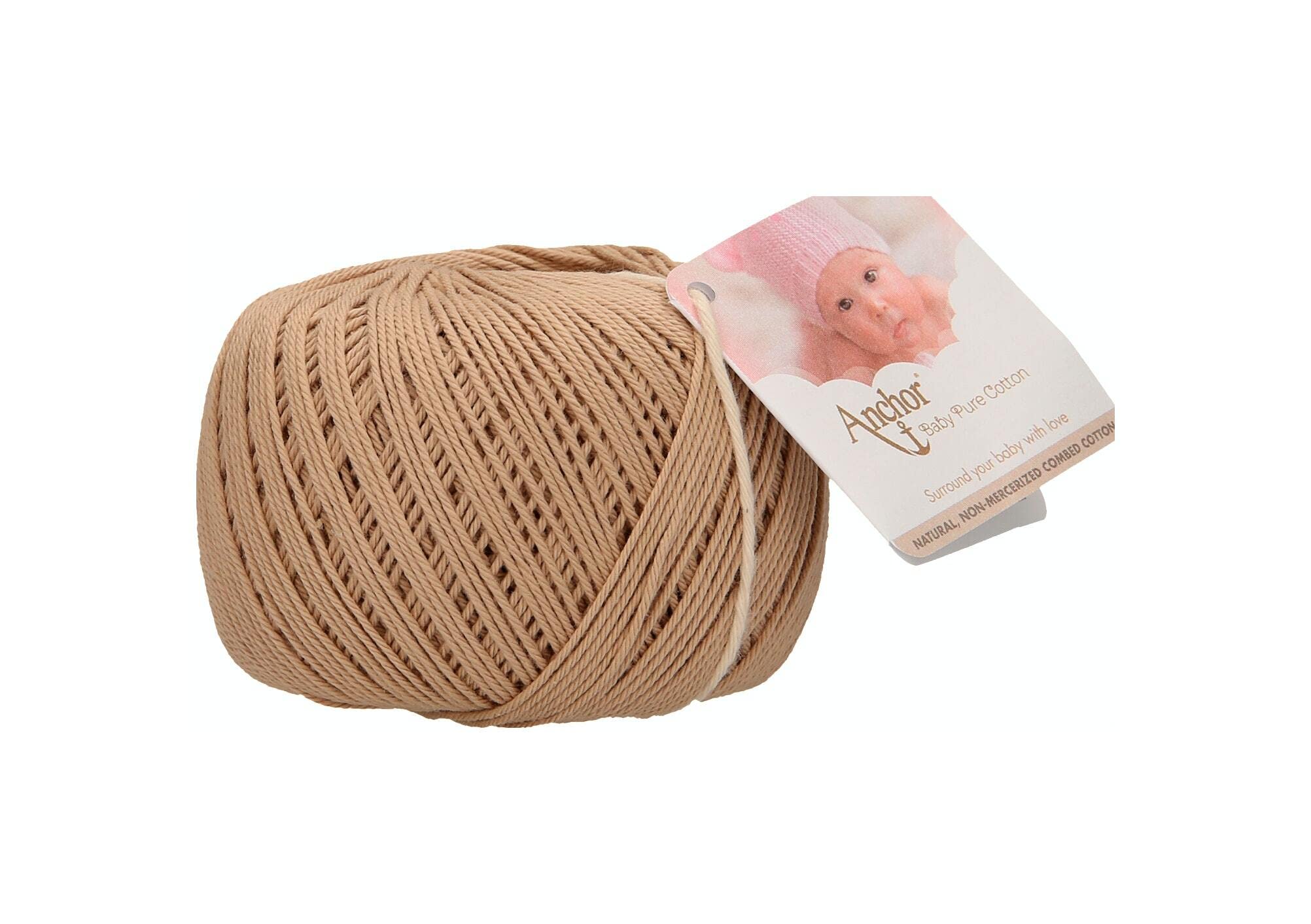 ANCHOR Baby Pure Cotton, Packaging: 50G, Running Length: 165M 107 Crochet Threads