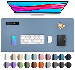 Aothia Leather Desk Pad Protector, Office