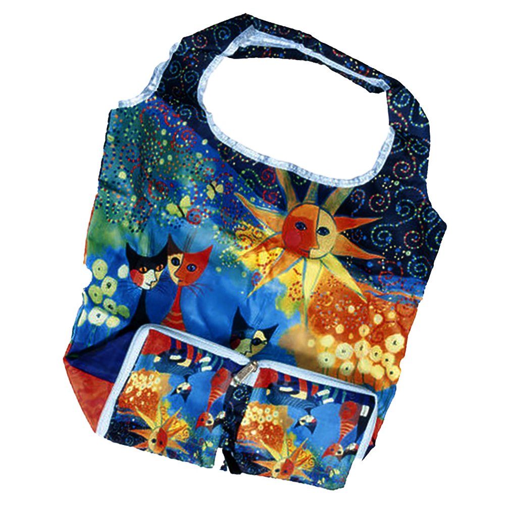 Fridolin Canvas/ Beach Tote Bag, 16 cm, 2.5 Liters, Multicolor 2111604