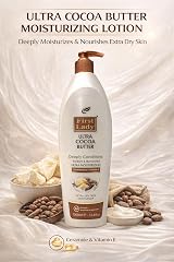 First Lady Cocoa Butter Lotion 1000ml Pump Vitamin E Ceramide Dry Skin Hydration view 2