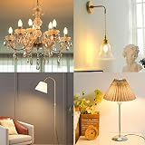 Caldarax E14 28W Candle Bulbs Dimmable 2700K 350LM Clear Glass Pack of 5 view 7