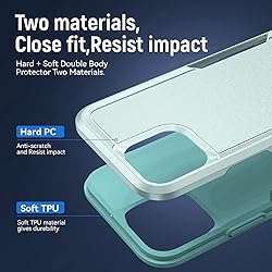 Warsia for iPhone 13 Pro Max Case, with HD Screen