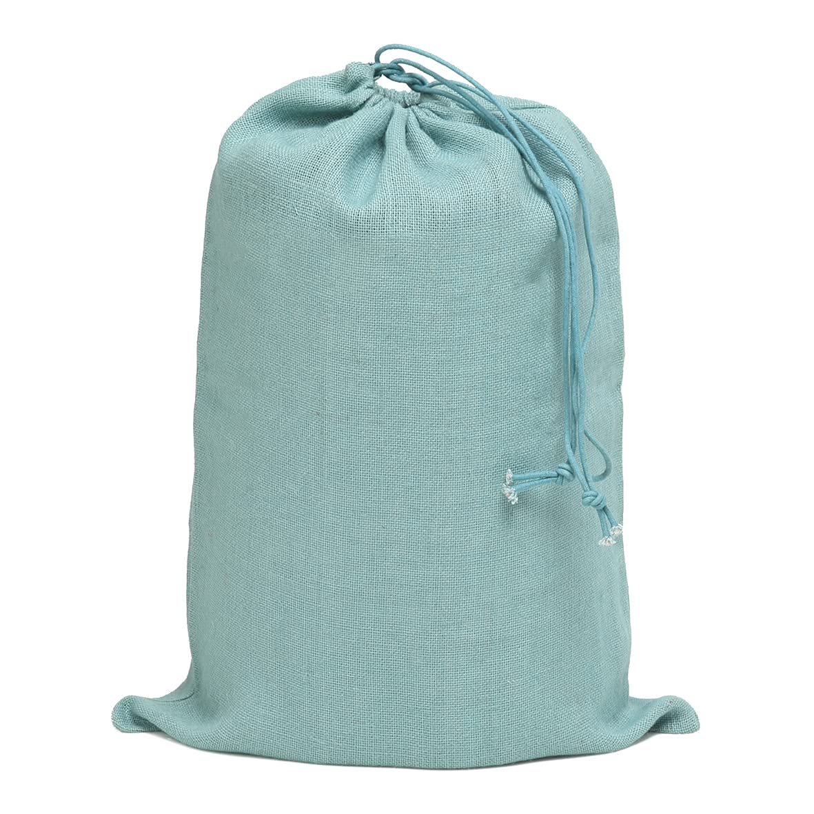 The cordeline Jute Bag Pastel Blue Lace Ties 45 X 65 cm 3262070307046 45x3x65, sacjlpfbp