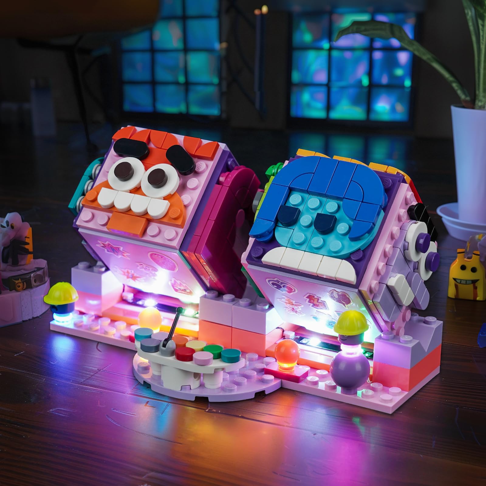 Light Kit for Lego Inside Out 2 Mood Cubes, Lighting Set for Lego 43248 Inside Out 2 Mood Cubes Set - Not Include Models, Just Light Kit — image 1
