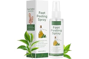 Foot Peeling Oil, Exfoliating Feet Peeling Spray for Dry Cracked Feet, Foot Exfoliator for Soft Feet Heels, Dry Cracked Heels