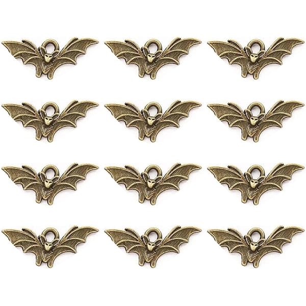 Tiydiygo 60 Pieces Long Sword Charms Jewelry Making Antique Mini Swords Knife Charms Pendants For DIY Necklace Bracelace Jewelry Making Craft Supplies