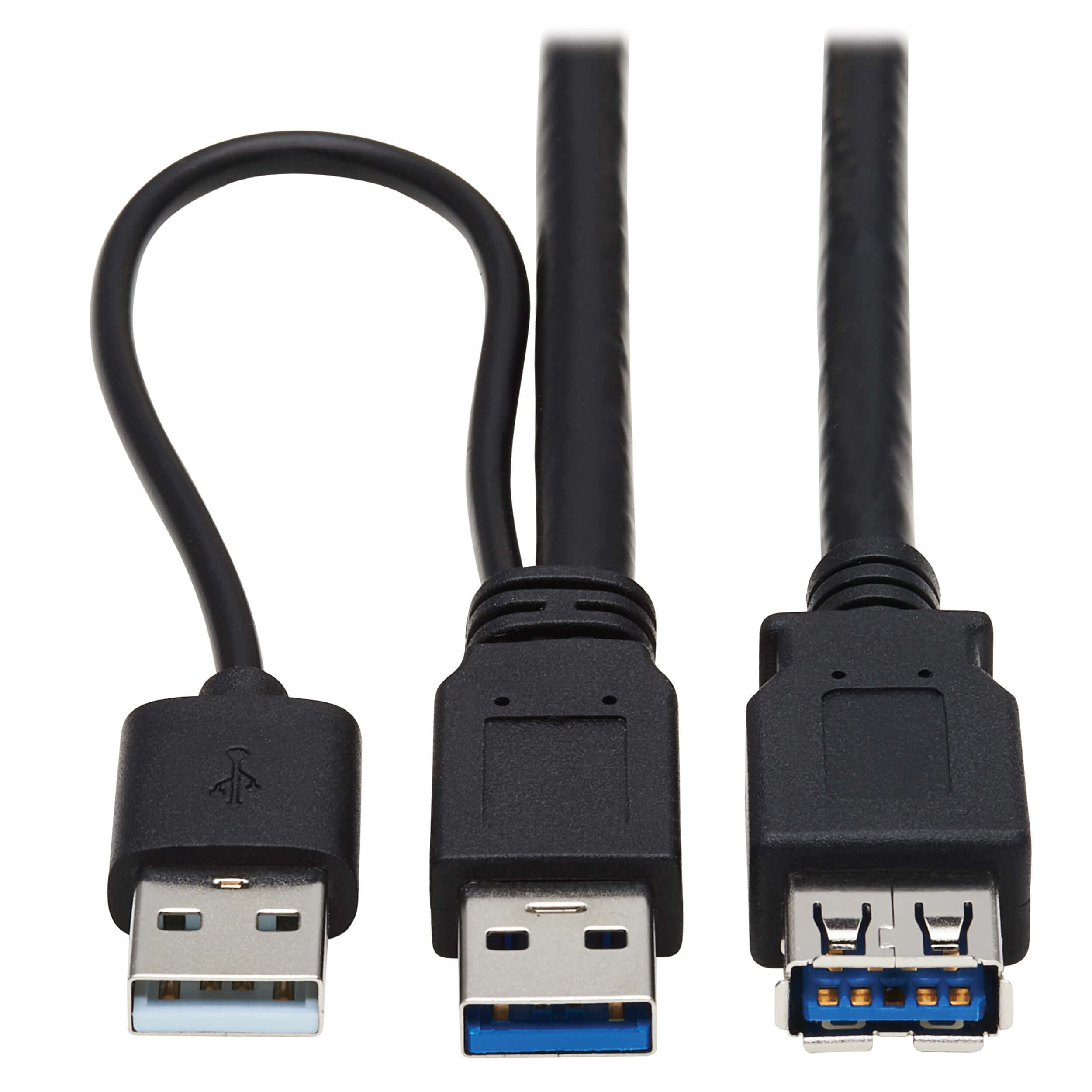 Tripp Lite USB Active Extension Repeater Cable - USB-A to USB-A (M/F), USB 3.2 Gen 1, 10 m (32.8 ft.) (U330-10M-1)