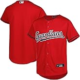 Cleveland Guardians MLB Kids Youth 4-20 Red Alternate Team Jersey