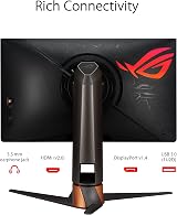 ASUS ROG Swift PG259QNR 24.5" FHD 360Hz G-SYNC NVIDIA Reflex Gaming Monitor view 7