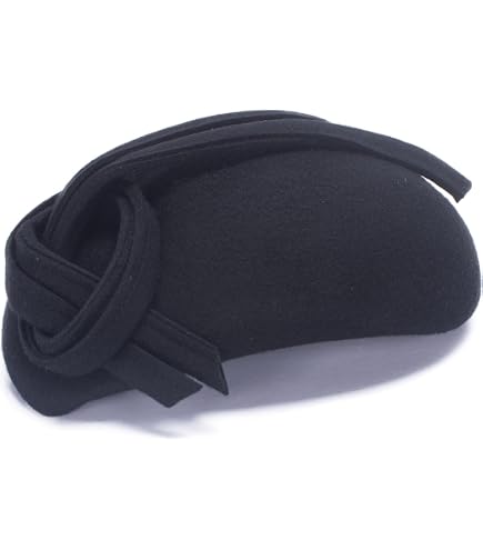 Lawliet Teardrop Womens 1940s Vintage Look Wool Felt  display picture 2