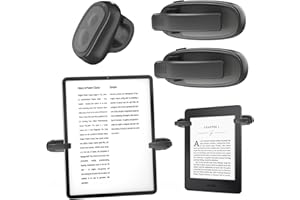 SSPONT [2 Clips] Finger Ring Page Turner Remote for Kindle Paperwhite Remote Page Turner Accessories for Kindle Clip Clicker Page Turner for Ipad Android Tablets Phone Camera Triggers