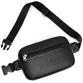 GOINSOUND Fanny Packs Belt Bag For Women Men Everywhere Small Fashion Crossbody Bags Waist Pack Vegan Leather Waterproof Cute Sling Chest Bag For Women