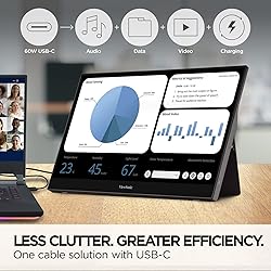 ViewSonic TD1655 15.6 Inch 1080p Portable Monitor