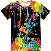 Yasswete Boys Girls T-Shirt 3D Realistic Graphic Crewneck Short Sleeve Printed Tee Shirt Tops for Kids Teens 6-16 Years