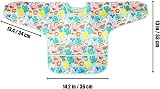 PandaEar 5 Pack Baby Long Sleeve Waterproof Bibs 6-36 Months view 5