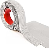 Art3d Self Adhesive Vinyl Floor Transition Strip 4 ft White-Washed 1.57 in view 2