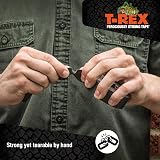 T-REX Ferociously Strong Waterproof Duct Tape Silver Grey 25mm x 9.1m Heavy Duty view 5