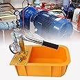 Water Pressure Test Pump, Hydraulic Pressure Test Pump Hand Pressure Test Pump Hydrostatic Test Pump Manual Pipe Leak Detector with Gauge for Pipeline Pressure Container Irrigation Firemen