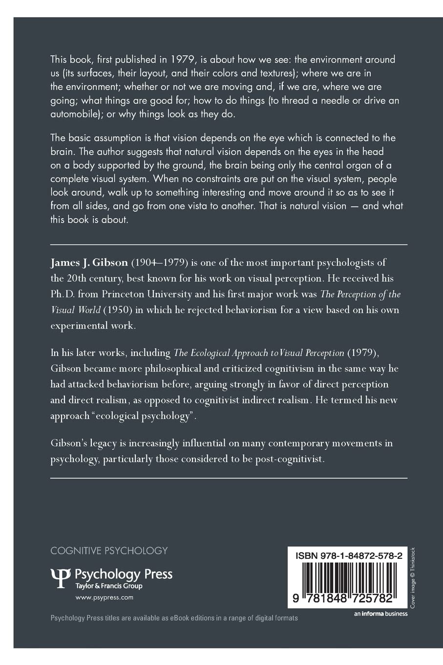 Mua The Ecological Approach to Visual Perception (Psychology Press ...