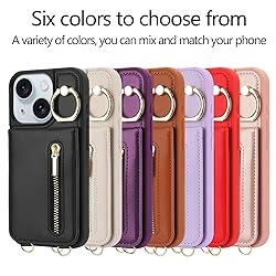 Jcxtrombulous Crossbody Wallet Case for iPhone 14