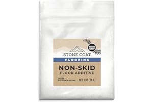 Stone Coat Countertops Epoxy Non-Skid Additive (Medium Grit, 1 Oz) Enhanced Grip for Durable, Anti-Slip Surfaces for Living Rooms, Bathrooms, Kitchens, Entryways, Mudrooms, Laundry Rooms, and Garages
