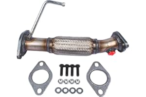 NEWZQ Front Flex Pipe Replacement for Hyundai Accent Kia Rio 1.6L L4 2012-2017 Direct Fit 52570