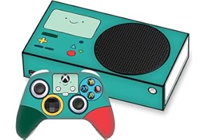 Head Case Designs Officially Licensed Adventure Time BMO Graphics Vinyl Sticker Gaming Skin Decal Cover Compatible With Xbox Series S Console and Controller Bundle