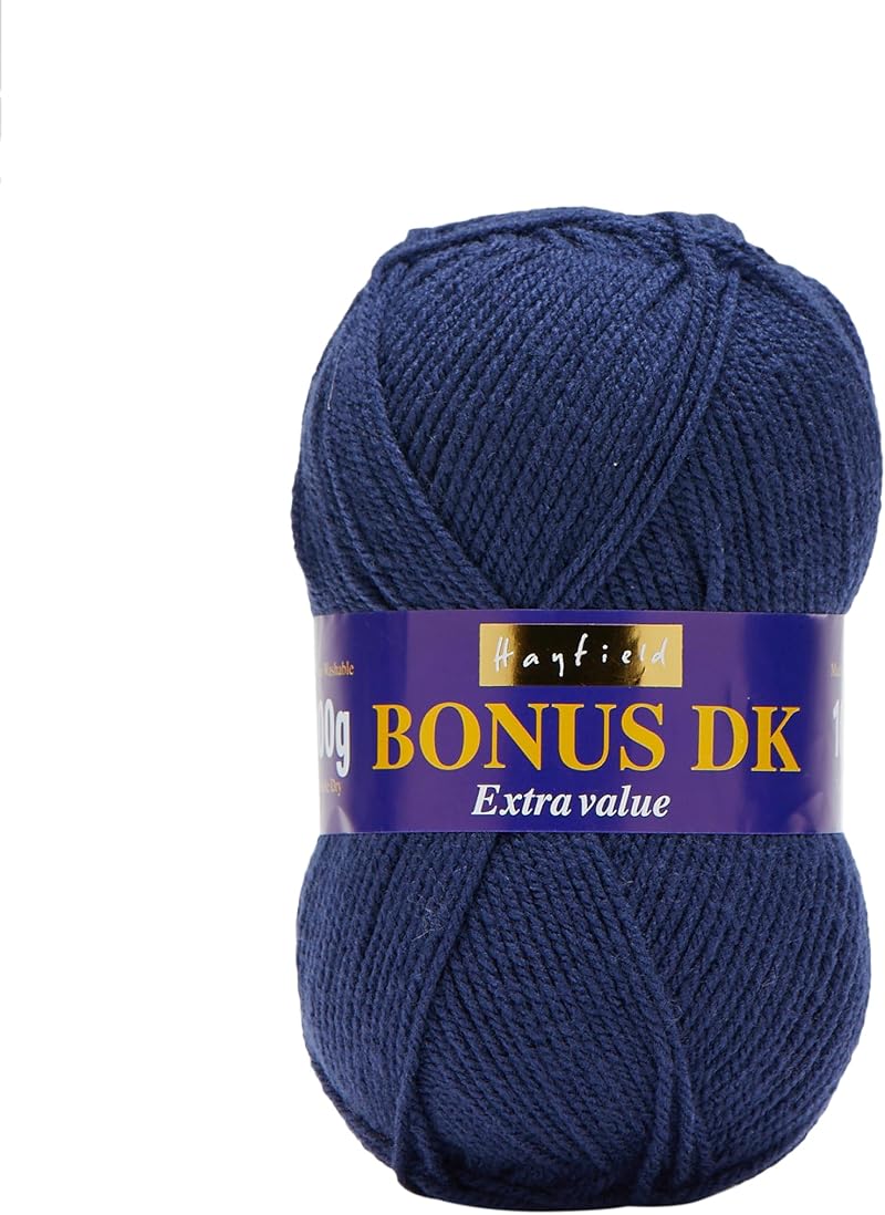 Sirdar Hayfield Bonus DK Sapphire Blue 611 100g Acrylic Yarn