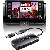 OTTOCAST Magic AI Box 2026,Wireless CarPlay Adapter(No Android Support) | 4(RAM)+32GB(ROM),Plug &amp; Play,Play Downloaded Files Offline via USB Drive,FOTA Online Updates,for Cars with Wired CarPlay Only