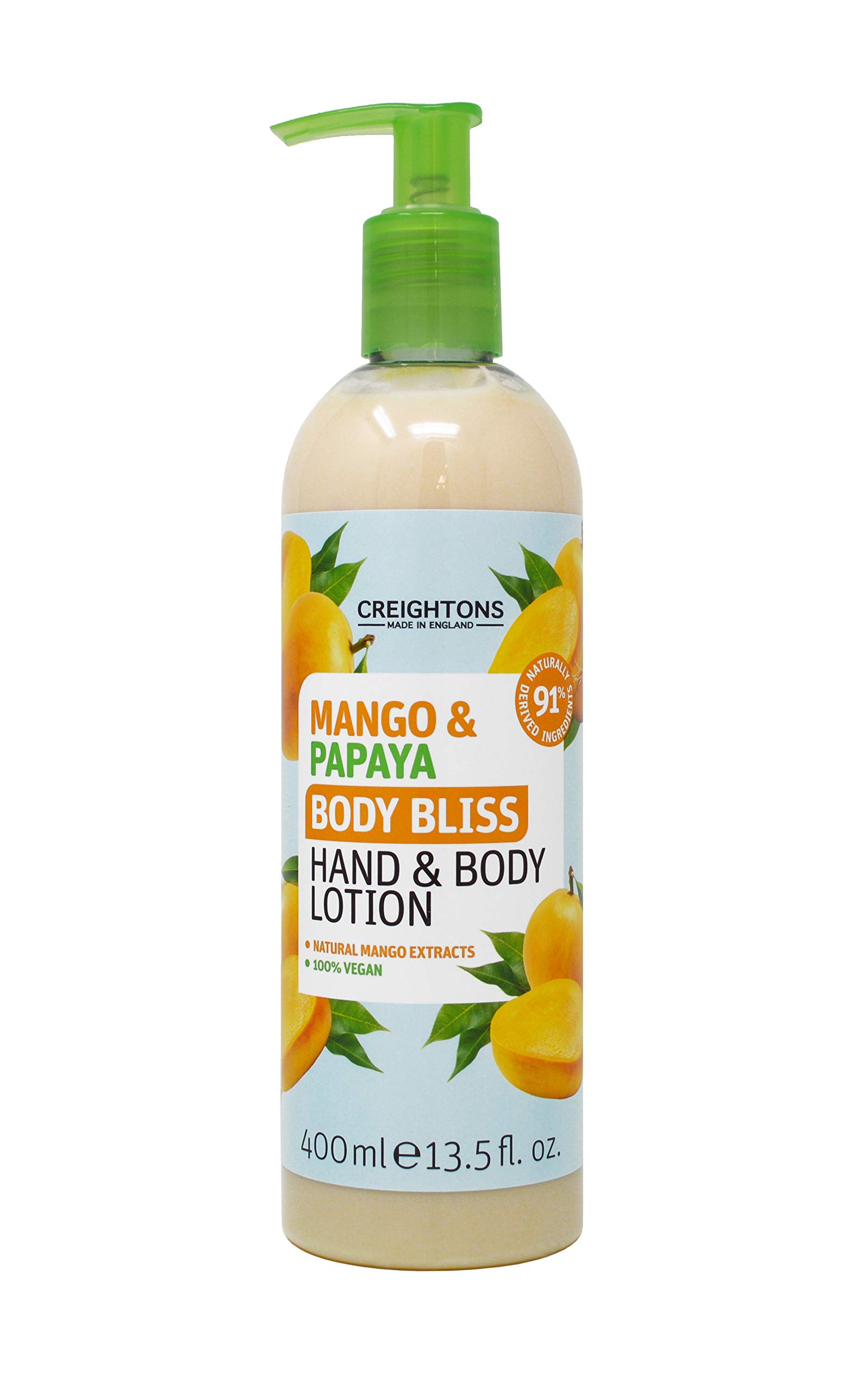 Body Bliss Mango & Papaya Hand and Body Lotion 400ml