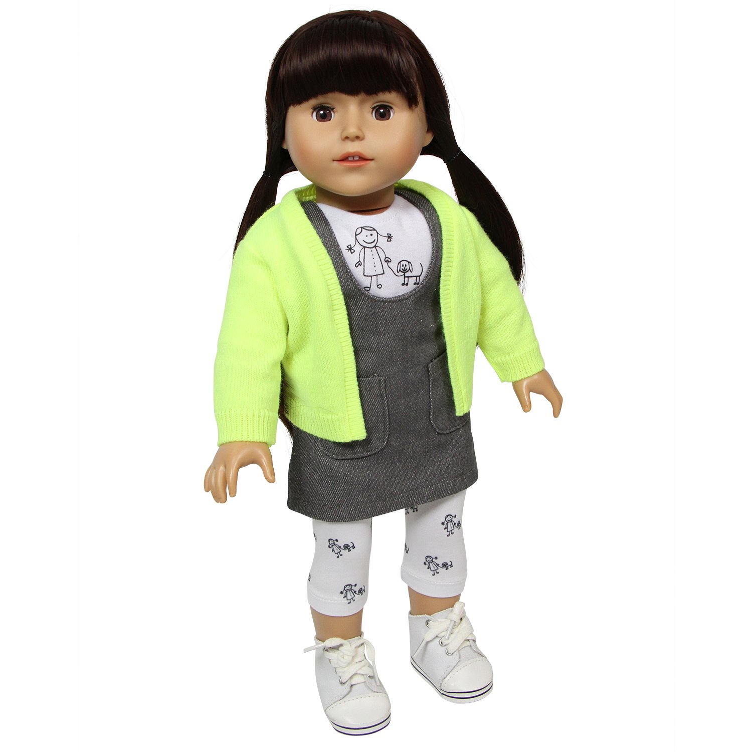 The New York Doll Collection City Girls 18 inch/46cm Doll - Layla