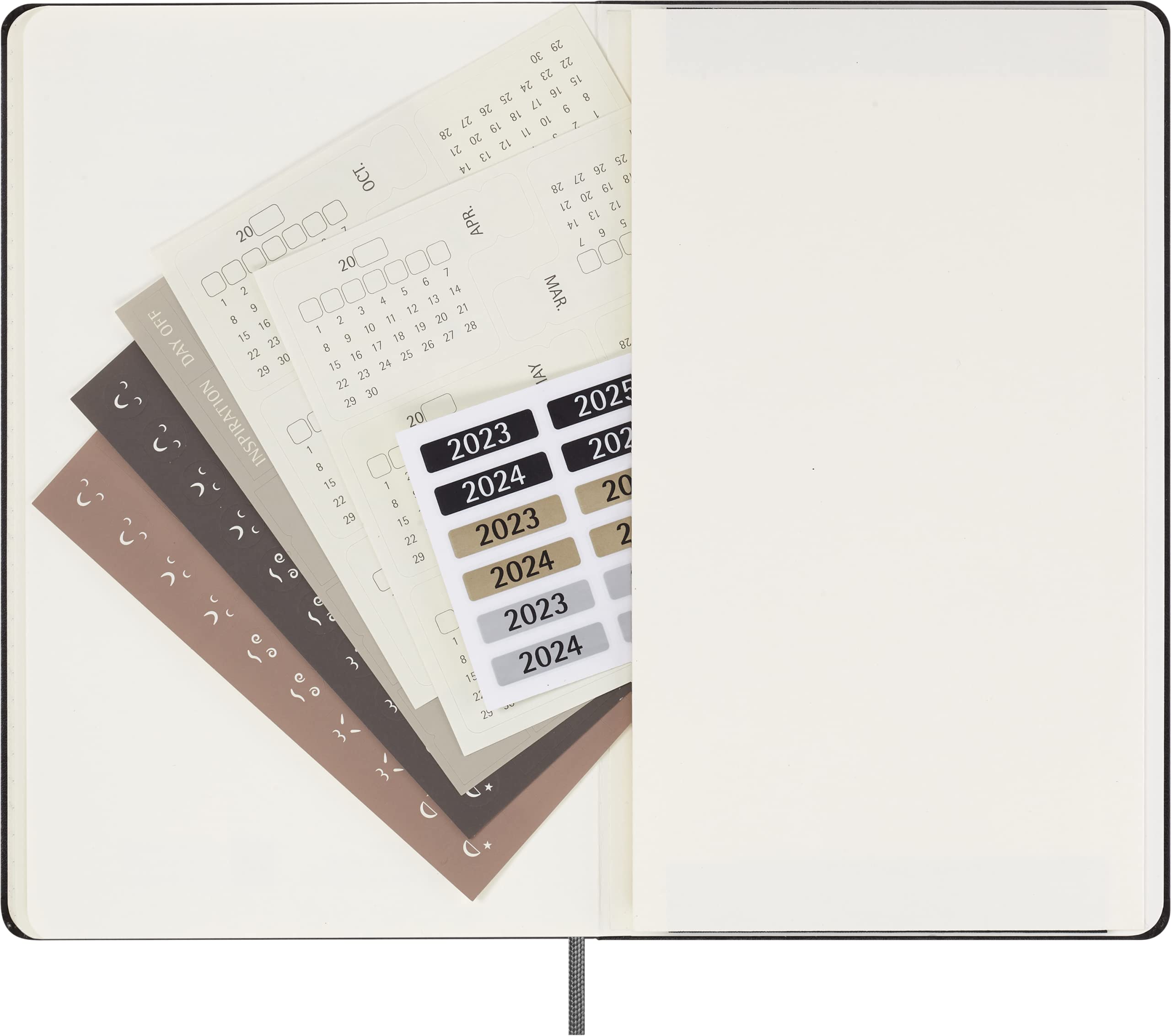 Moleskine Classic 12 Month Undated Weekly Planner, Hard Cover, Large (5