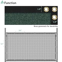 SunnyRoyal 8' x 117' Green Privacy Fence Screen