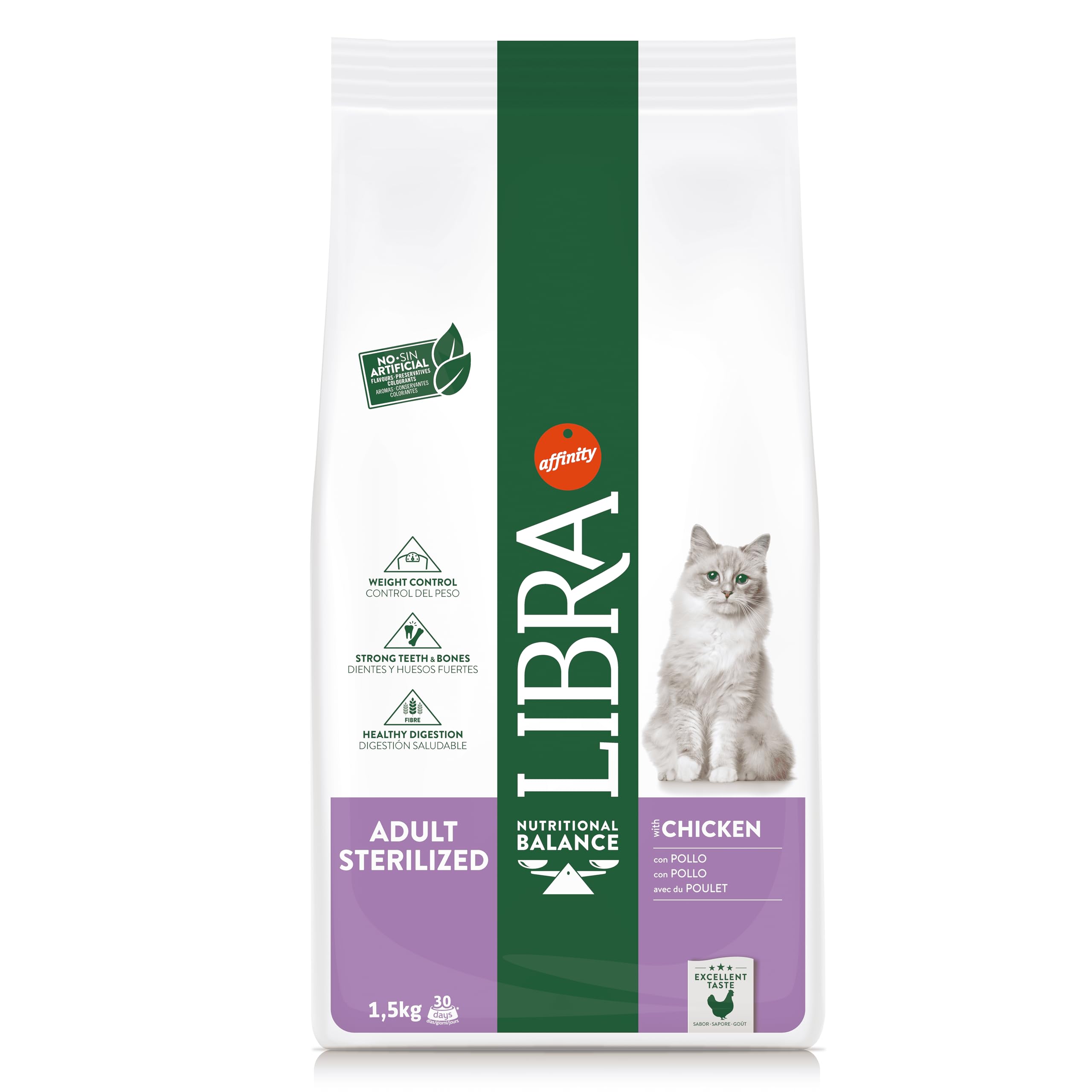 Libra FELINE ADULT STERILIZED 1,5KG